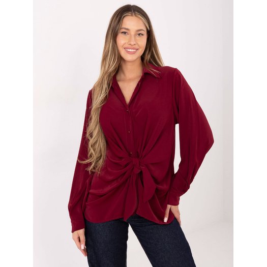 Koszula-IT-KS-29053.69-bordowy 1