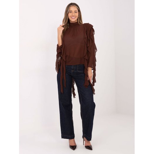 Bluzka-PM-BZ-J1005.25-brązowy 2