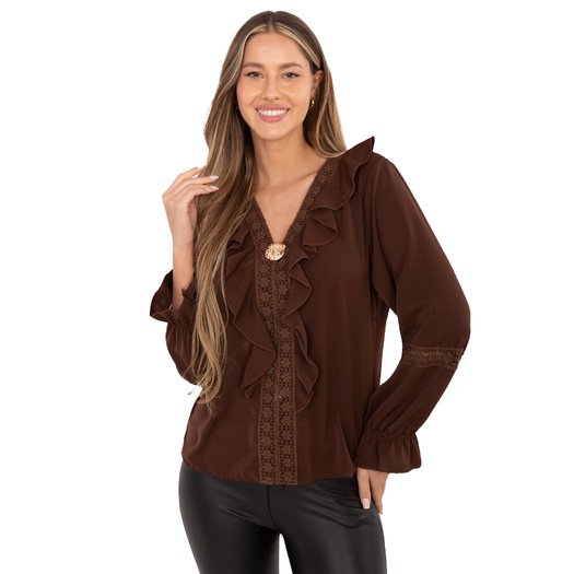 Bluzka-IT-BZ-8738.24-brązowy