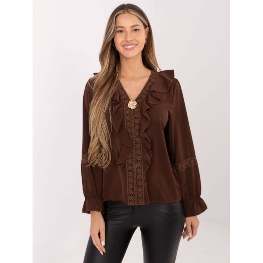 Bluzka-IT-BZ-8738.24-brązowy 2