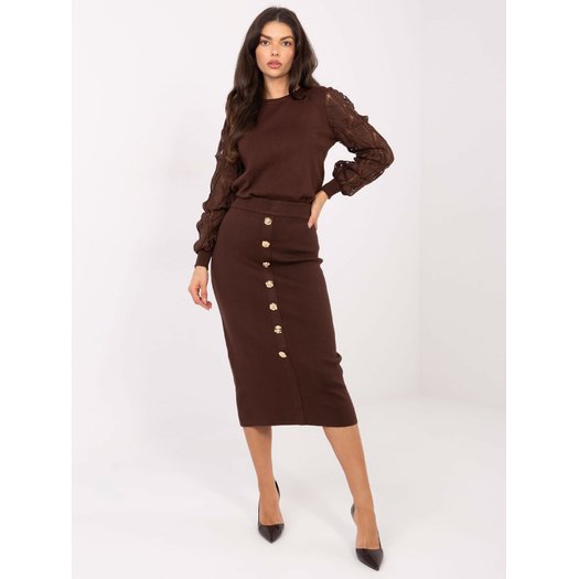 Sweter-PM-SW-YIS1077.83-brązowy