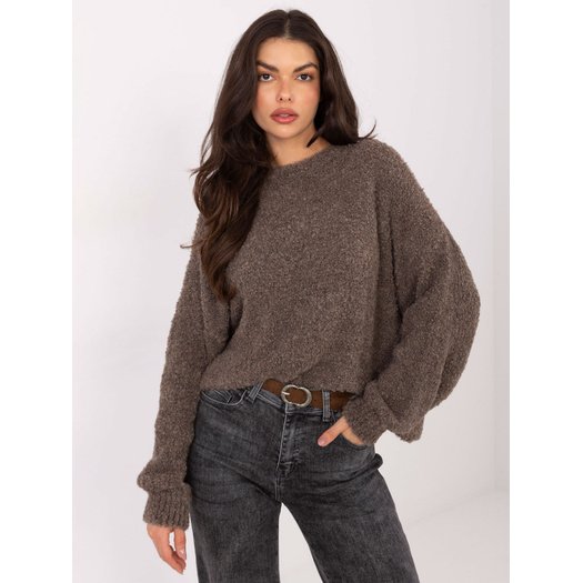Sweter-CH-SW-72610.62-ciemny bezowy 1
