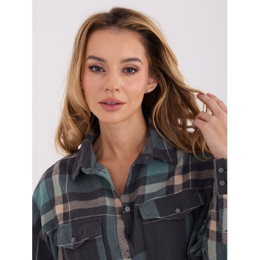 Koszula-D71720Z11085B-szaro-niebieski 3