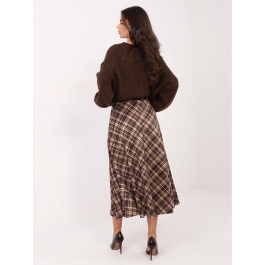 Spódnica-MI-SD-8400.17-ciemny brązowy