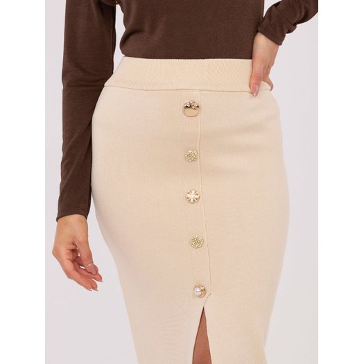 Spódnica-PM-SD-YIS1059.71-jasny beżowy 2
