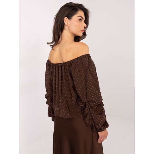 Bluzka-MI-BZ-61572.27P-brązowy 2
