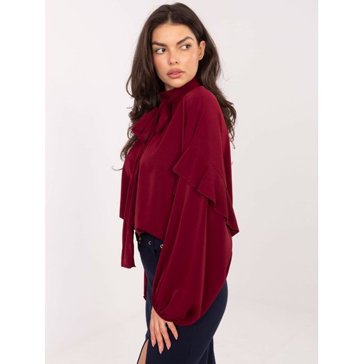 Koszula-IT-KS-29002.69-bordowy