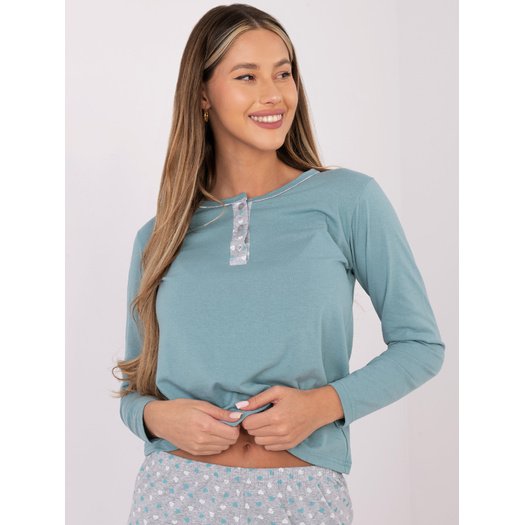 Piżama-DU-PI-FP-002.87-mietowy