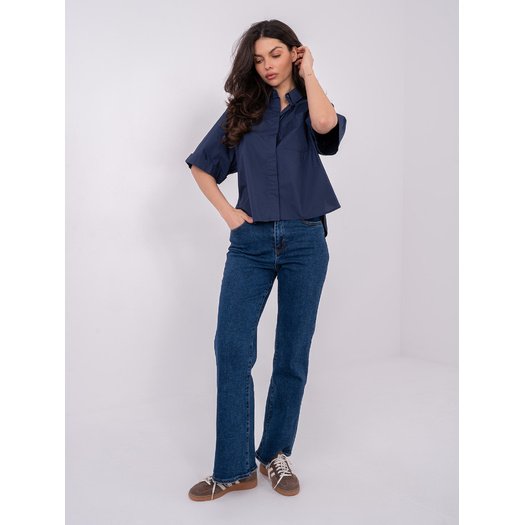 Bluzka-D70089M11339A-granatowy 2