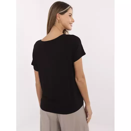 T-shirt-D12100M02737A-czarny
