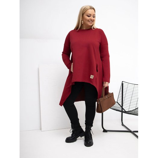 Tunika-RV-TU-5042.09X-bordowy 3