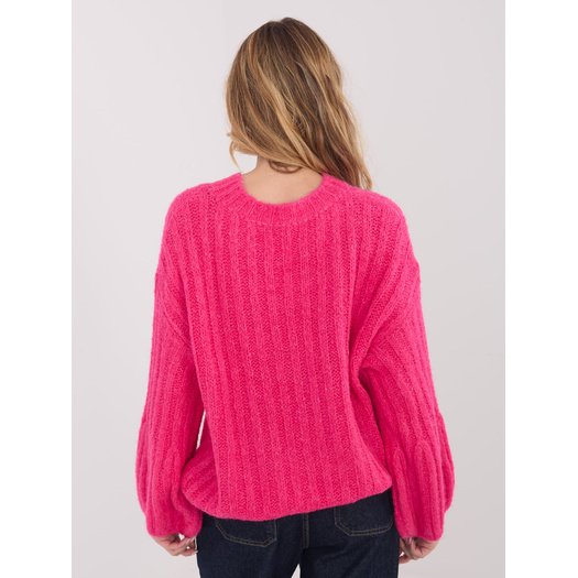 Sweter-MI-SW-1215.97-fuksjowy
