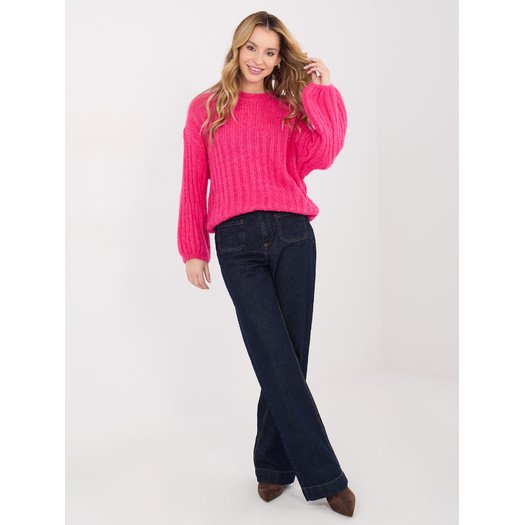 Sweter-MI-SW-1215.97-fuksjowy 3