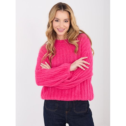 Sweter-MI-SW-1215.97-fuksjowy 2
