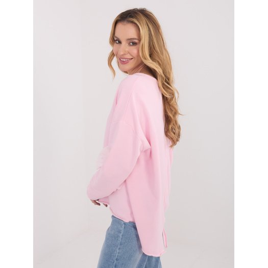 Bluzka-IT-BZ-6693.70-jasny r&oacute;żowy