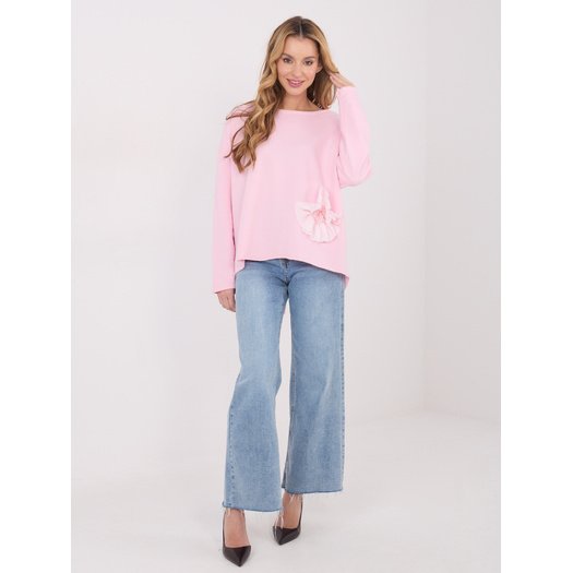 Bluzka-IT-BZ-6693.70-jasny r&oacute;żowy 1