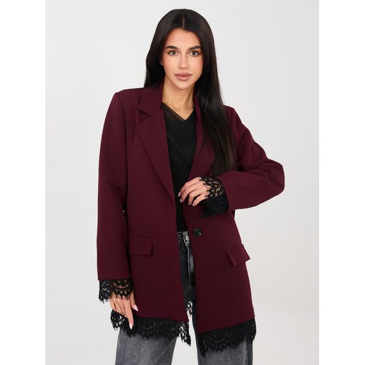 Marynarka-IT-MA-FL9916-3.18P-bordowy 1