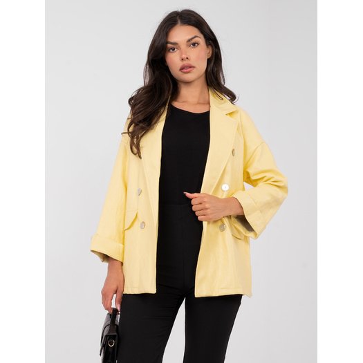 Marynarka-IT-MA-FL10061.51-jasny ż&oacute;łty 2