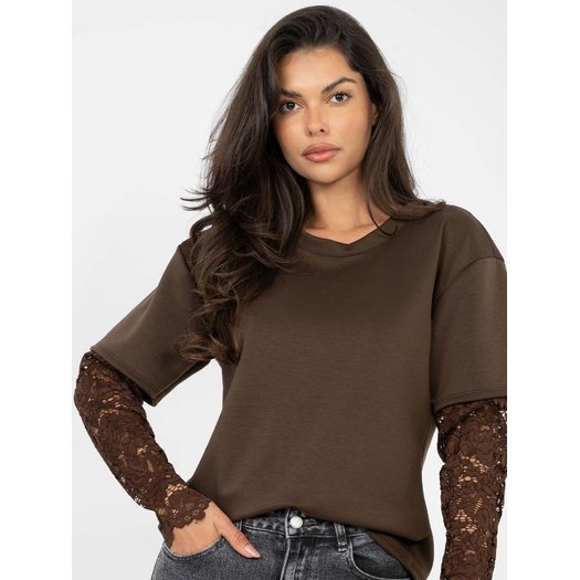 Bluzka-IT-BZ-22128.27-ciemny brązowy