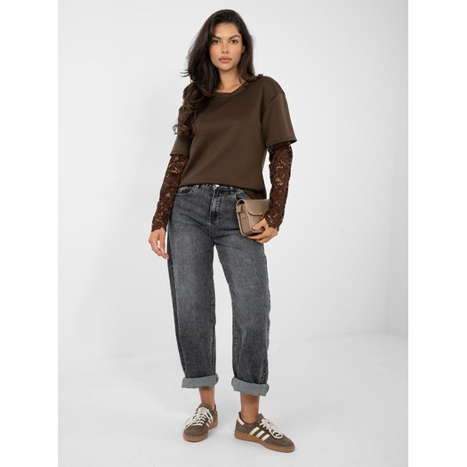 Bluzka-IT-BZ-22128.27-ciemny brązowy 2