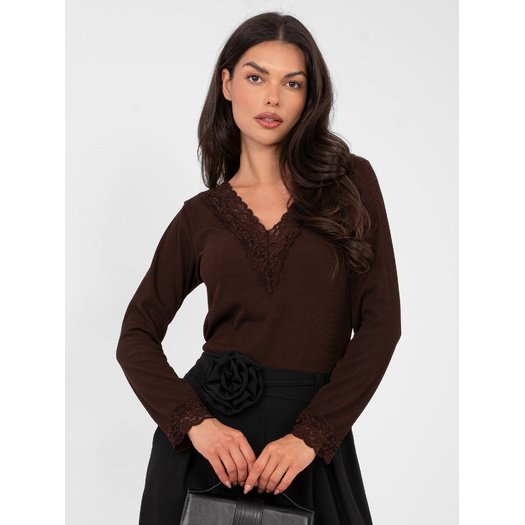 Bluzka-IT-BZ-22081.28-ciemny brązowy 3