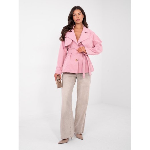 Płaszcz-IT-PL-FL10069.65-jasny r&oacute;żowy 4