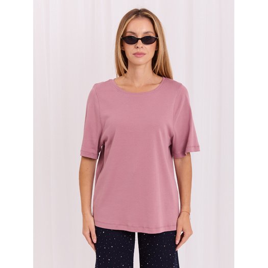 T-shirt-RV-TS-A1090.30-ciemny r&oacute;żowy