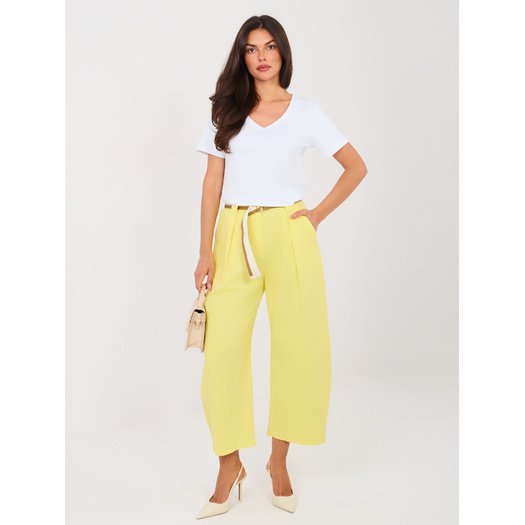 Spodnie-IT-SP-FL9929-1.74-jasny ż&oacute;łty