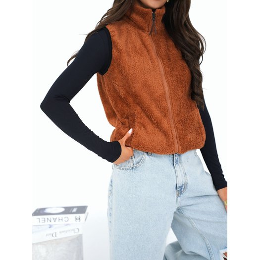 Kamizelka-CS-KZ-BT1031.01-jasny brązowy 1