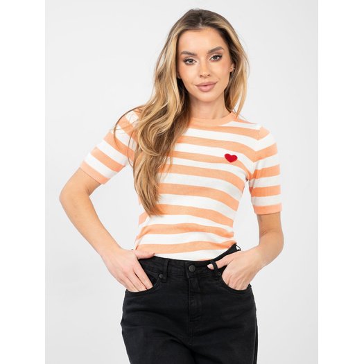 Sweter-PM-SW-SF162.80-pomarańczowy 4