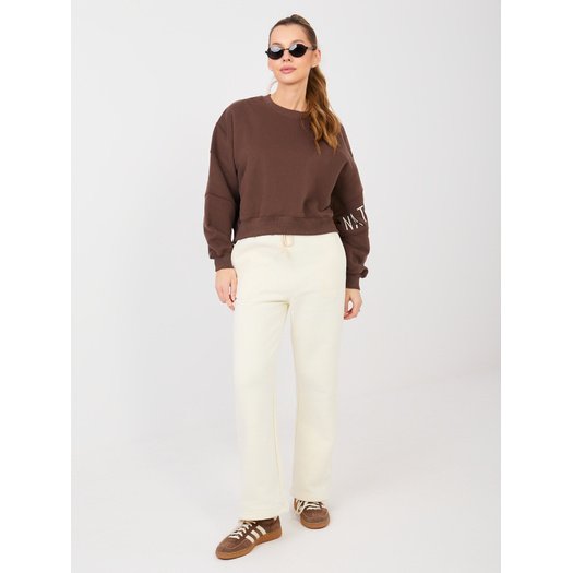 Spodnie dresowe-NS-DR-NS26101.12-ecru 3