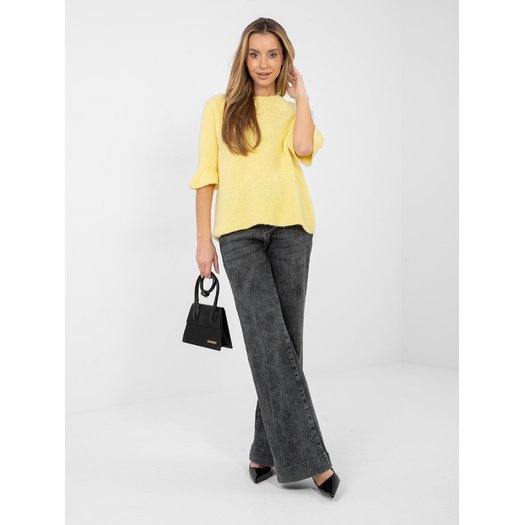 Sweter-MI-SW-1901.66-jasny ż&oacute;łty 4