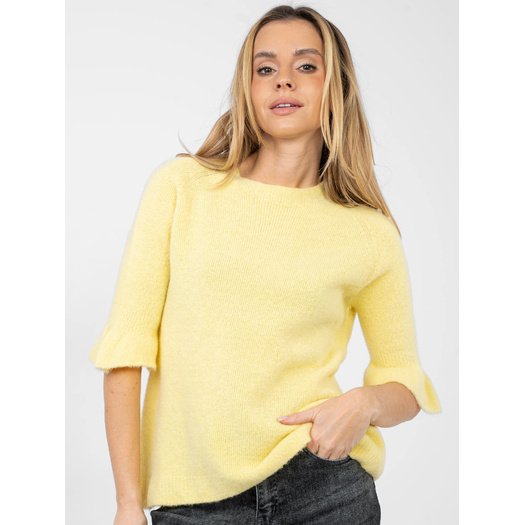 Sweter-MI-SW-1901.66-jasny ż&oacute;łty