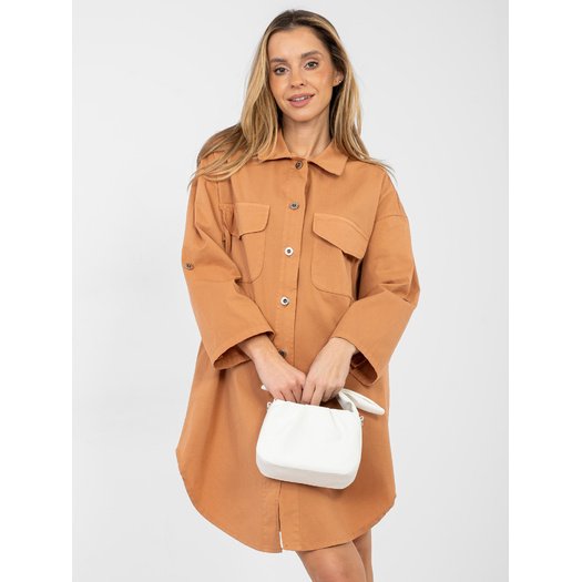 Sukienka-IT-SK-FL6071.70-ciemny pomarańczowy 1