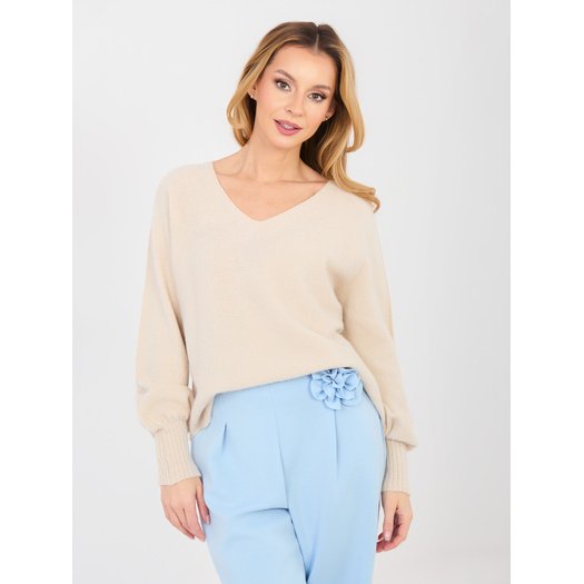 Sweter-MI-SW-2201.16P-beżowy 2