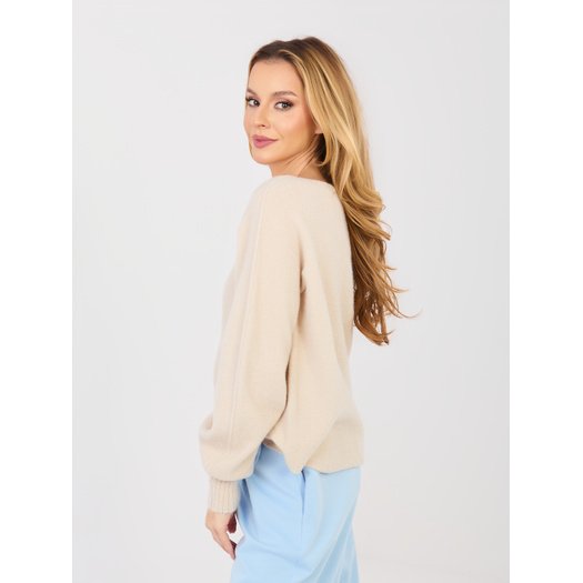 Sweter-MI-SW-2201.16P-beżowy 1