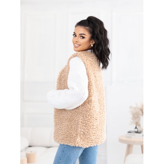 Kamizelka-CS-KZ-14021.96P-beżowy