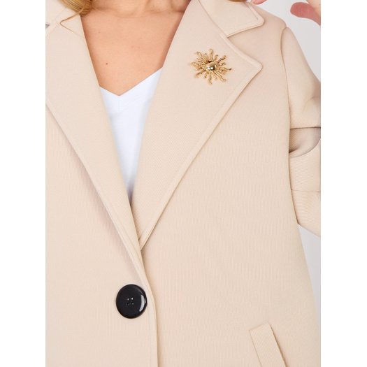 Płaszcz-IT-PL-FL8153-1.06-beżowy 2