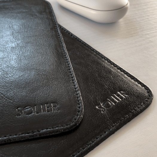 LEATHER KEYCHAIN SOLIER SA02 CAMEL 5