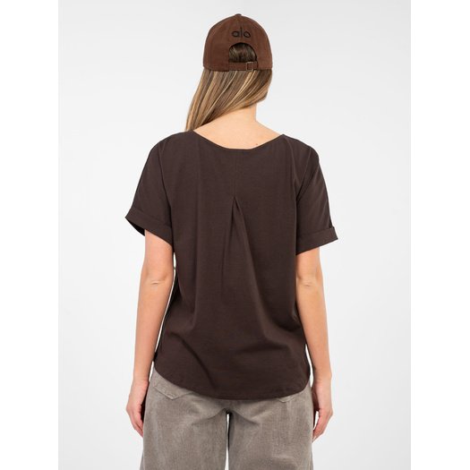 Bluzka-RV-BZ-A1185.19-ciemny brązowy
