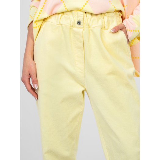 Spodnie-MI-SP-2689.47-jasny ż&oacute;łty 5