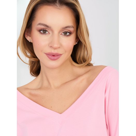 Bluzka-RV-BZ-A1189.24-jasny r&oacute;żowy 2