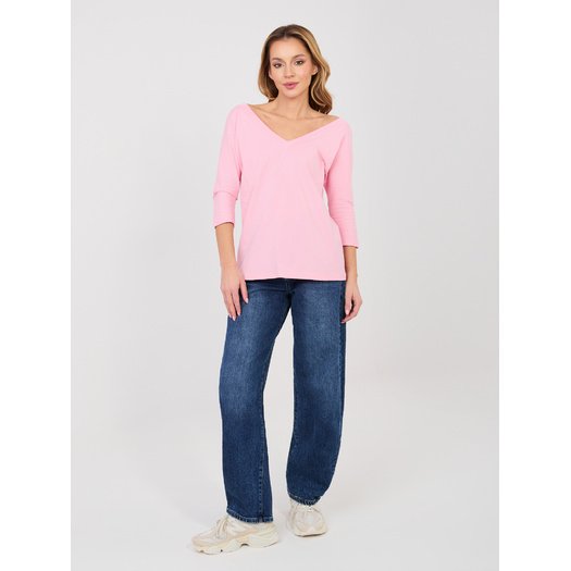 Bluzka-RV-BZ-A1189.24-jasny r&oacute;żowy 1