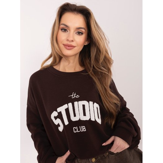 Bluza-RV-BL-A1182.46-ciemny brązowy 1