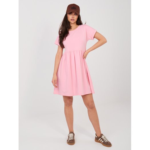 Sukienka-RV-SK-5672.03P-jasny r&oacute;żowy 4