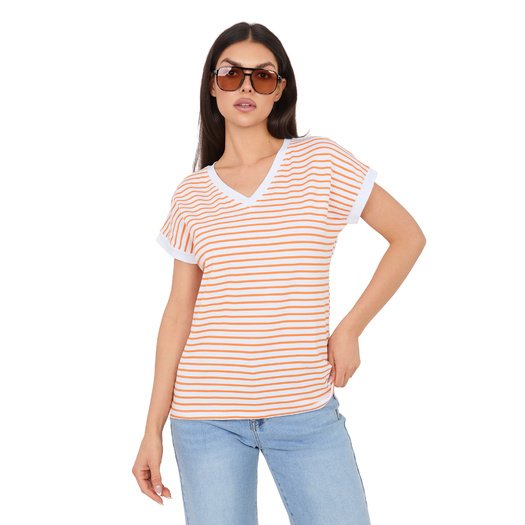 T-shirt-RV-TS-A1124.90-pomarańczowy 1