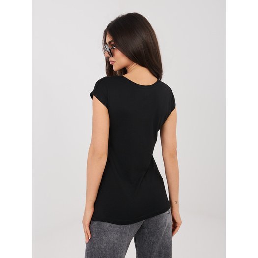 T-shirt-D12041AH02570C-czarny 1