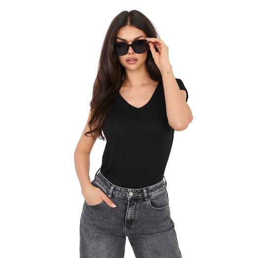 T-shirt-D12041AH02570C-czarny 2