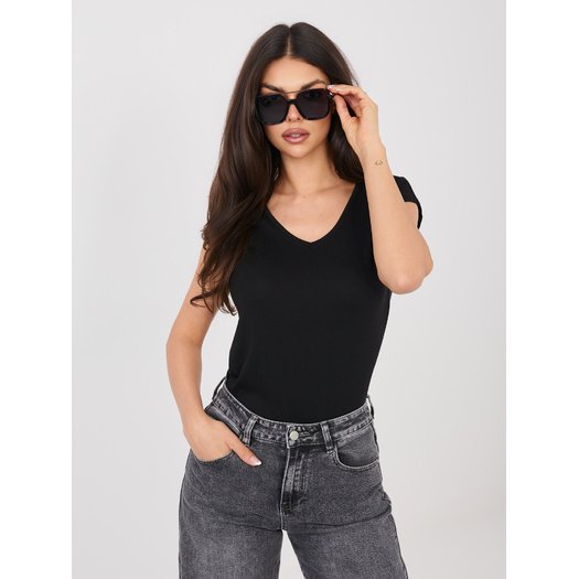 T-shirt-D12041AH02570C-czarny 3