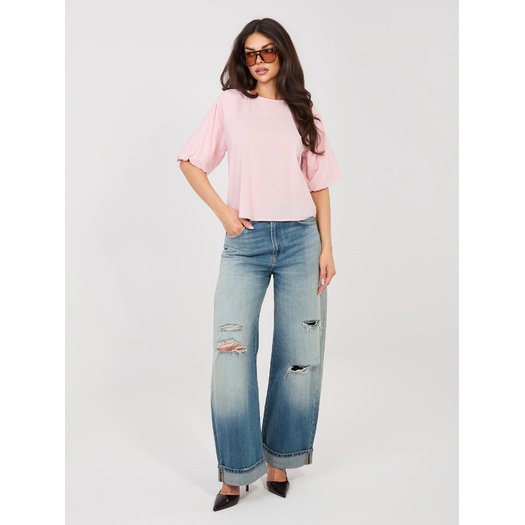 Bluzka-D74515M11340A-jasny r&oacute;żowy 2